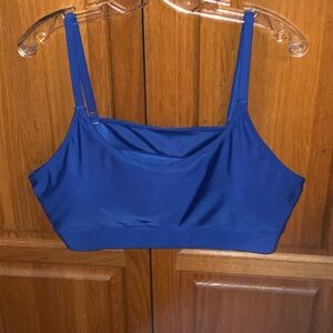 Women's Blue Swim Top